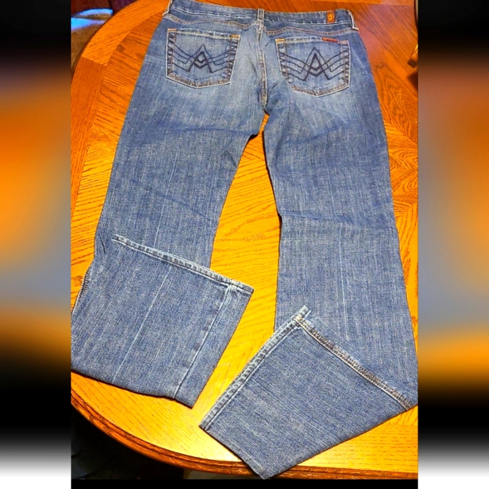 7 for all mankind jeans size 30 boot cut